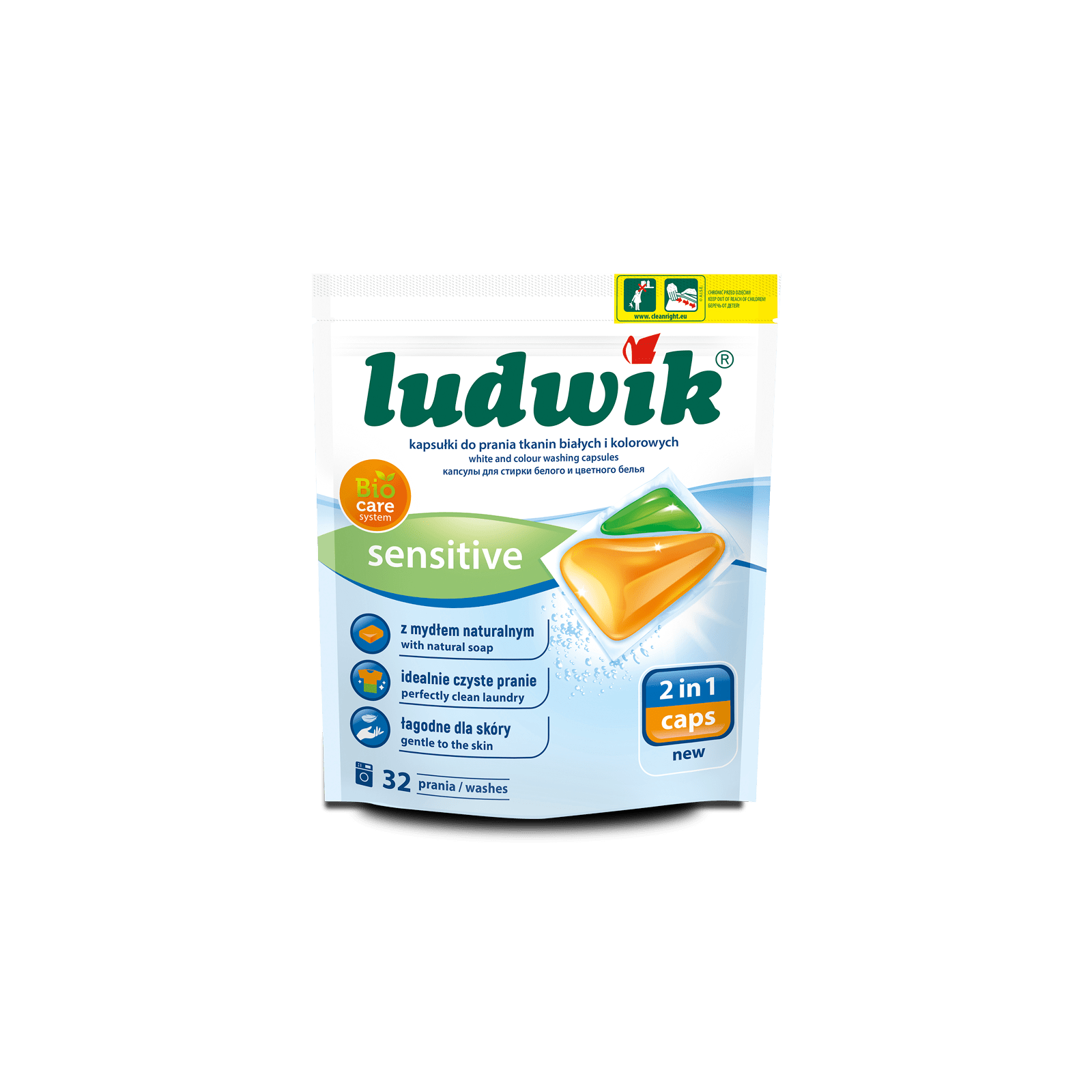 Ludwik kapsułki do prania sensitive